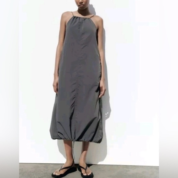 Zara Dresses & Skirts - Zara Charcoal Gray Shift Dress Women Size XS NWT